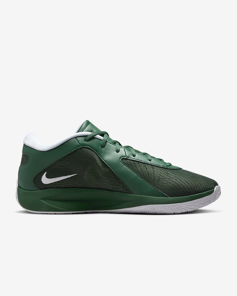 Green and white nike basketball shoes best sale